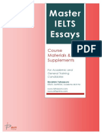 Master Ielts Essays: Course Materials & Supplements