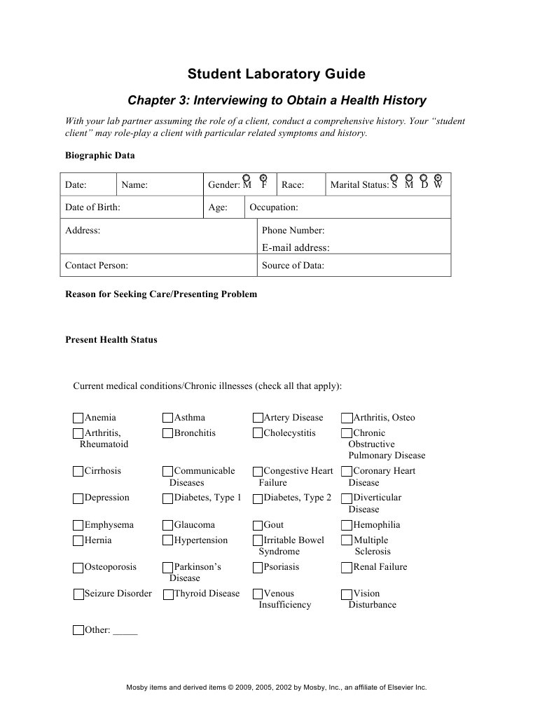 Health History Lab Guide | PDF | Vaccines | Public Health