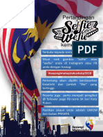 Poster Selfie Wefie Kemerdekaan