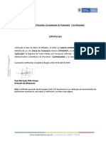 Certificado Afiliación PDF