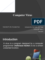 Computer Virus Types & Prevention
