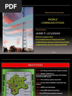 Jaime P. Licuanan: Mobile Communications