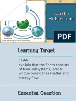 Earth's Subsystems