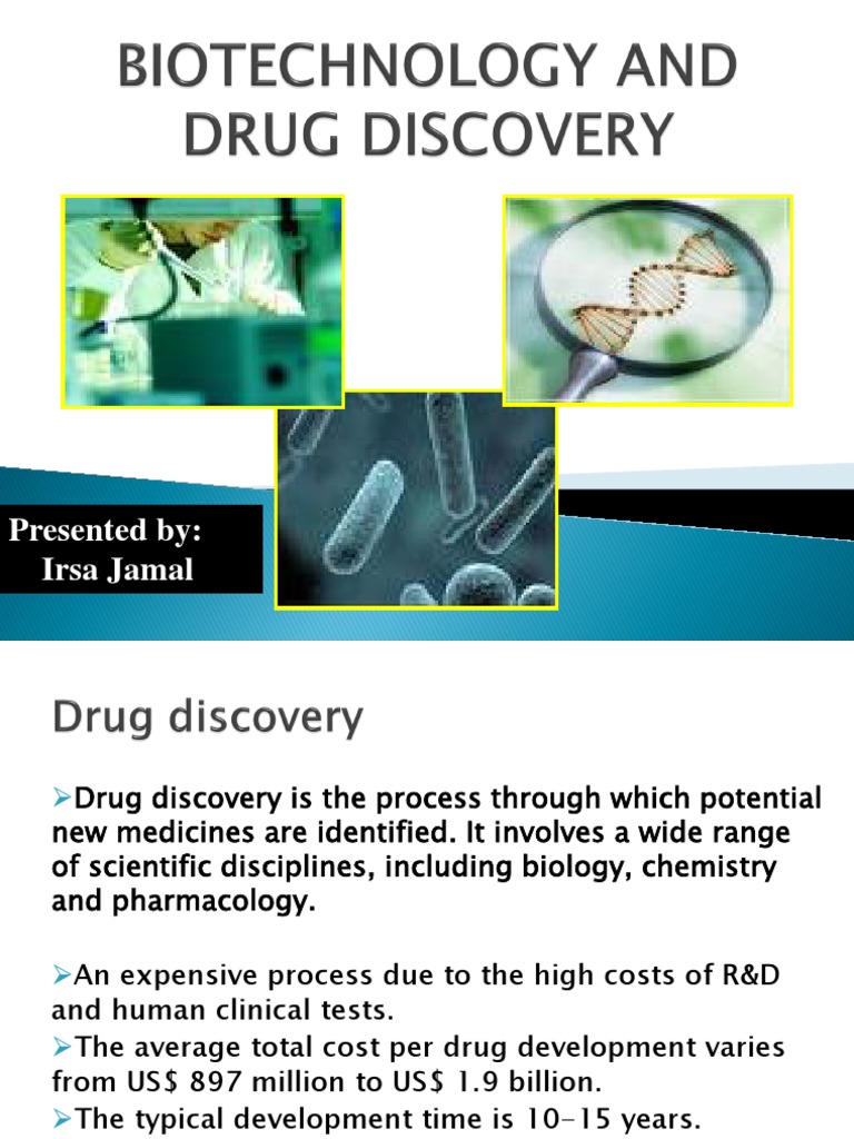 Biotechnology in Drug Discovery Process | PDF | Docking (Molecular ...