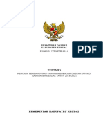 Rencana Pembangunan Jangka Menengah Daerah RPJMD Kabupaten Kendal Tahun 20162021 PDF