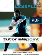 Tutorial of a volleyball game 