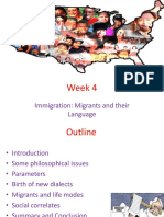Immigration Migrants and Their Language 2