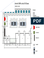 Layout Bengkel Ototronik SMK Untuk 36 Siswa: Abdillah & Andik