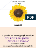 Film Prezentare Colegiu National Nicolae Iorga