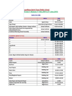 Ramzan Routine 2019 (03-May-19) PDF