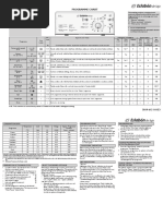 GB Awh 735 Programme Chart: E B H G