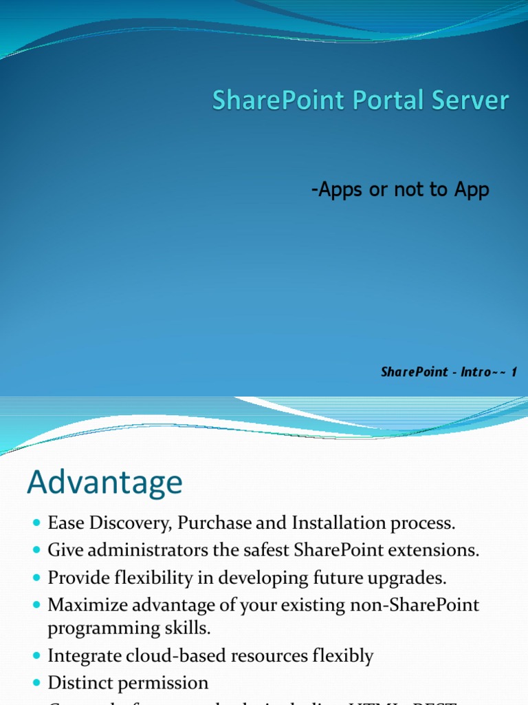 SharePoint App Development Overview | PDF | Share Point | Web Application