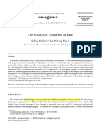 The Ecological Footprints of Fuels: Erling Holden, Karl Georg Høyer