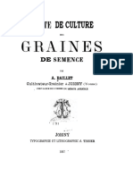 A. Baillet - Traité de Culture Des Graines de Semence (1887) PDF