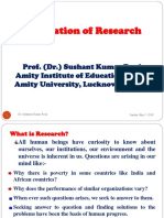 Foundation of Research