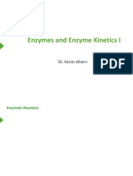 Enzymes and Enzyme Kinetics I: Dr. Kevin Ahern