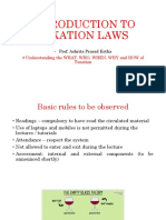 1 - Introduction To Taxation Laws