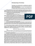 Pathophysiology of Kidneys