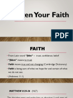 Faith Awakened - How to Strengthen Your Trust in God