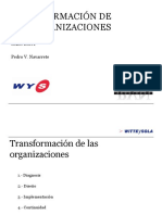 Pedro Navarrete Transformacion Organizaciones