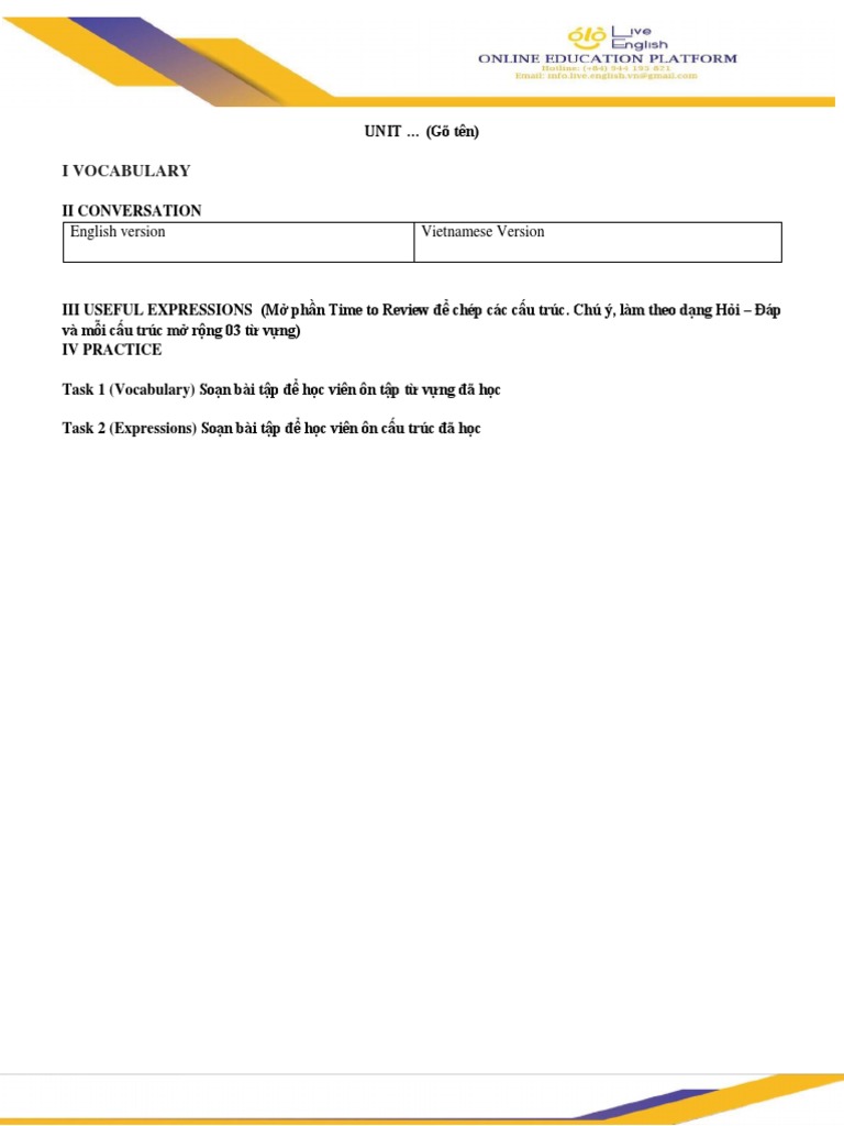 Unit 5 - Bui Phuong Linh | PDF