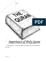 Importance of Holy Quran