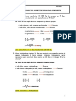 Problemas de Proporcionalidad Compuesta Resueltos