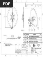 8" Disk Assembly (Nichols PN 08035DYCAB) 540500: Revisions Zone Rev. Description Date Approved