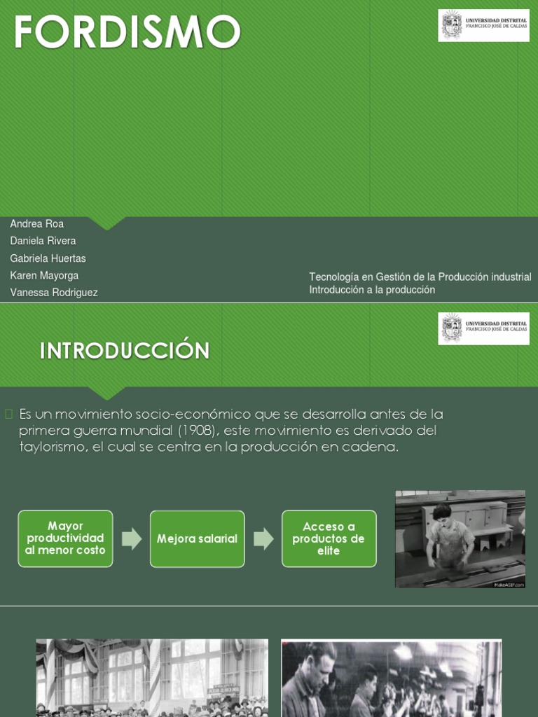 FORDISMO | PDF | Ciencias económicas | Economias