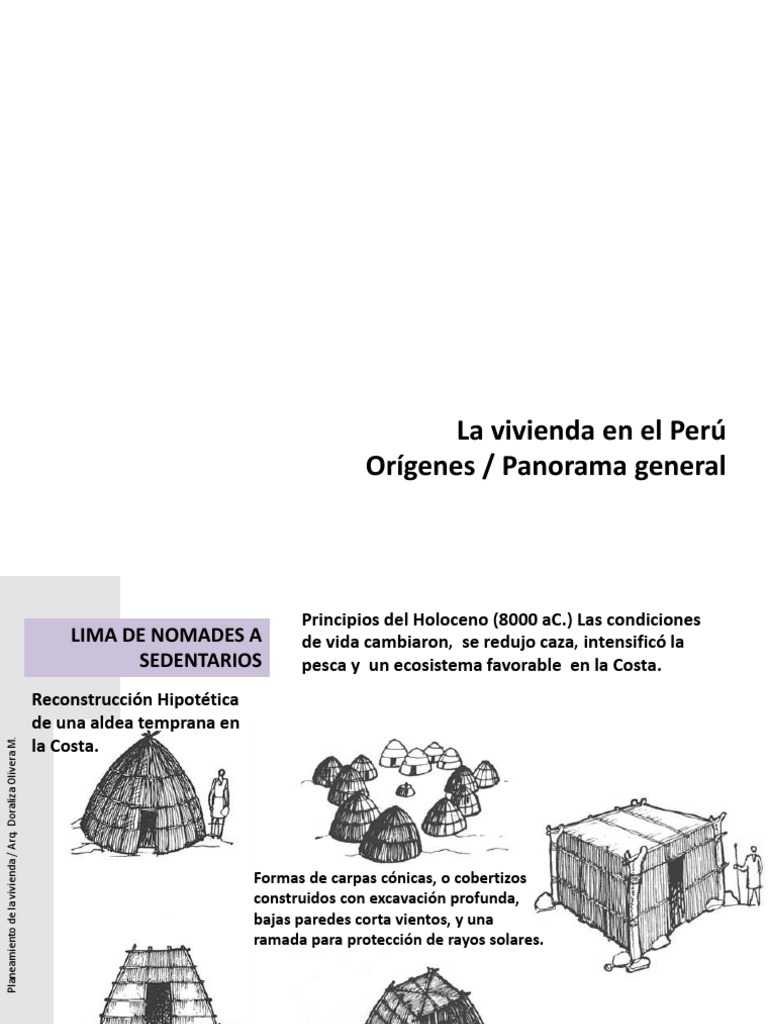 Evolución de la vivienda en Perú | PDF | Lima
