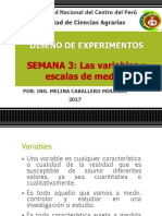 Variables y Escalas de Medida