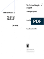 MAEL - The Functional Analysis of English - A Hallidayan Approach (Stylistics) PDF