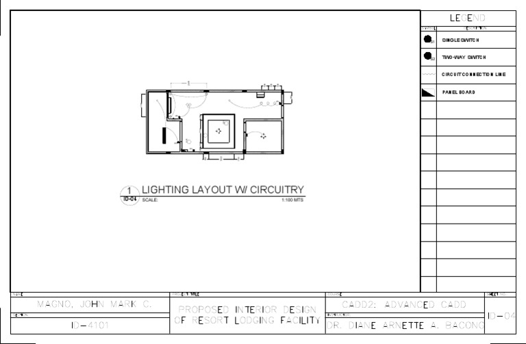 Lighting Loop Diagram Overview | PDF