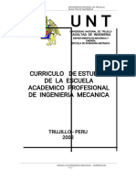 CURRICULUM Mecánica UNT PDF