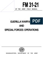 FM 31-21 Guerrilla Warfare and SF Operations SEP 1961