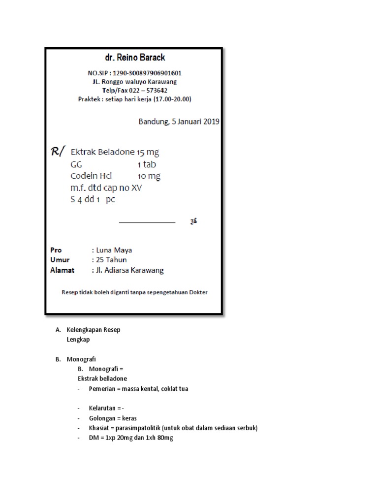 Jurnal Resep Pdf