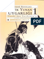 Andre Bonnard Antik Yunan Uygarlığı 1 (İlyada'dan Parthenon'a) Evrensel Basım Yayın PDF