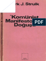 Dirk J. Struik Komünist Manifesto'nun Doğuşu Sol Yayınları PDF