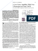 A 17.5-26 GHZ Low-Noise Amplifier With Over 8 KV Esd Protection in 65 NM Cmos