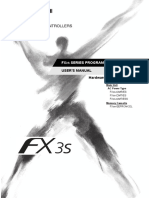 MITSUBISHI - FX3S User's Manual - Hardware Edition PDF