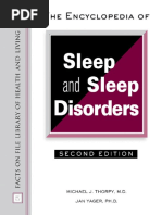 (Facts On File Library of Health and Living) Michael J. Thorpy, Jan Yager-The Encyclopedia of Sleep and Sleep Disorders-Facts On File (2001) PDF