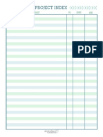 Project Index PDF