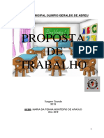 Proposta de Trabalho Da Penha 2019