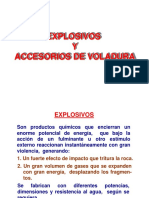 Explosivos y Accesorios de Voladura