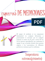  PRESENTACIÓN Equipos de Medición