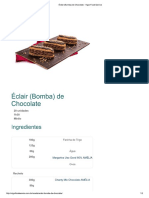Éclair (Bomba) de Chocolate - Vigor Food Service PDF