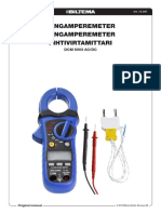 Manual For Biltema Voltmeter