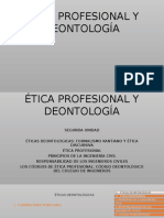 Etica Profesional y Deontologica