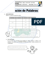 Formación de Palabras Ejercicios para Quinto de Primaria