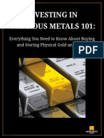 Investing in Precious Metals 101